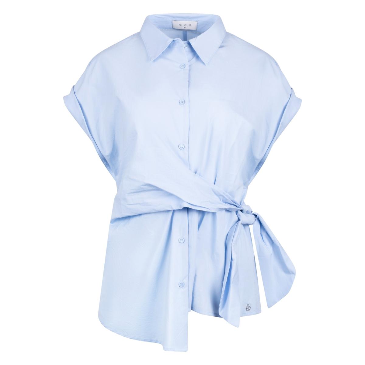 NUKUS Blouse Aneta Blauw 2