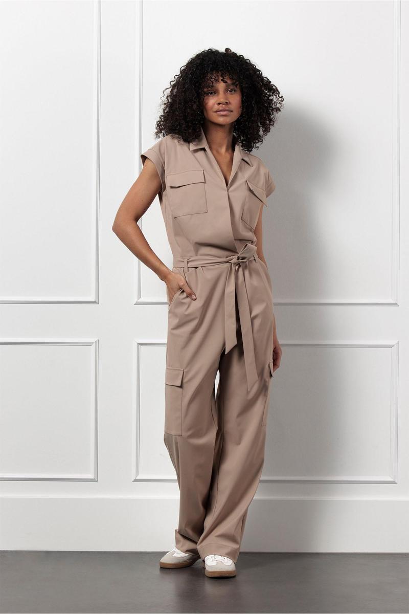 Studio Anneloes Jumpsuit Nancy Cargo Beige 1