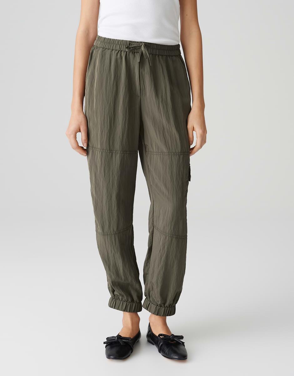 OPUS Pantalon Ersima Travel Groen 1