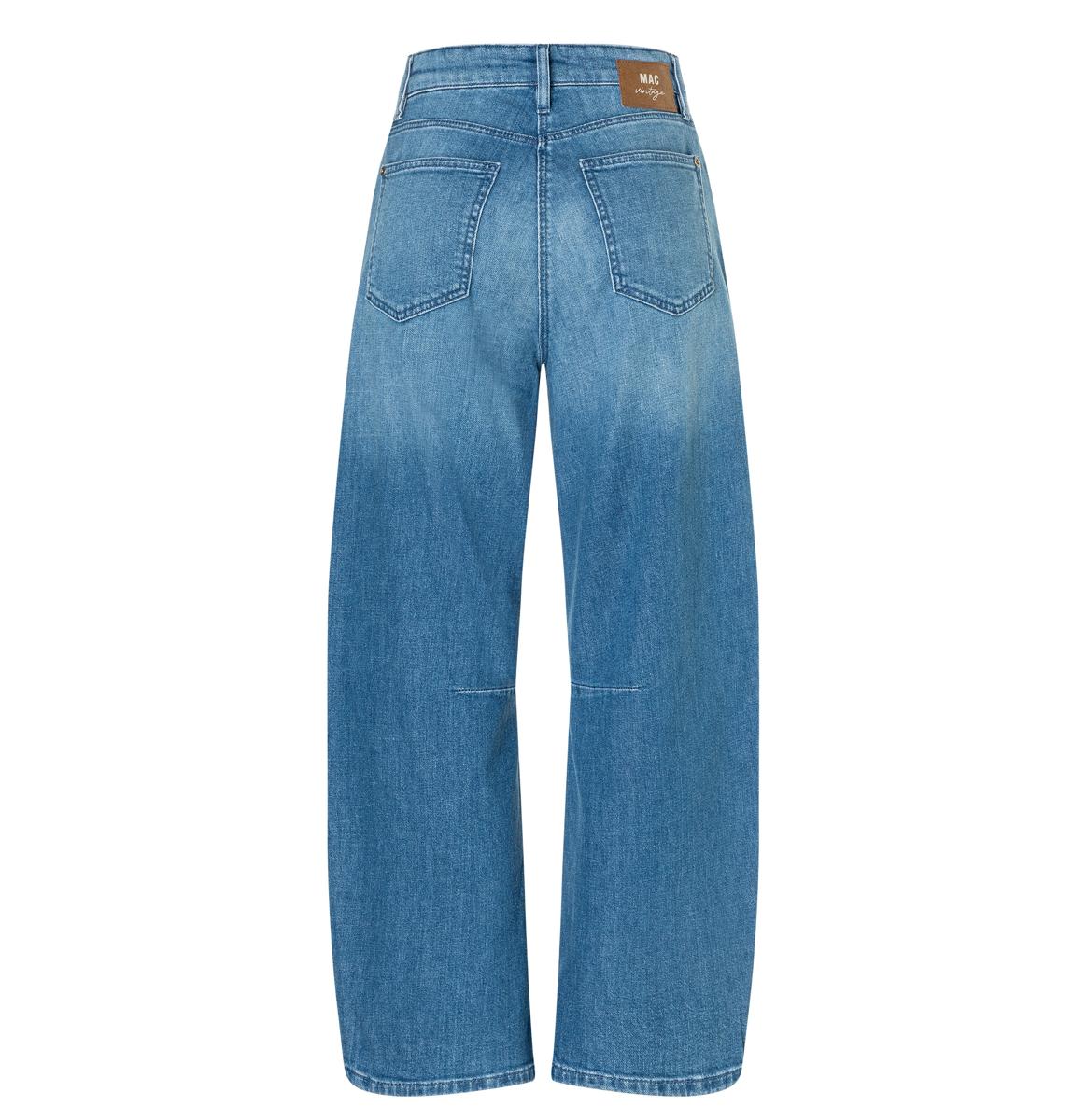 MAC Jeans Dakota Barrel 3123-90-0333L Blauw 4