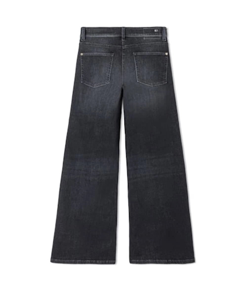 Cambio Jeans Palazzo Flare Zwart 4