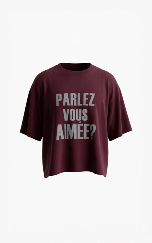 Aimée the Label T-Shirt Elara Rood 1