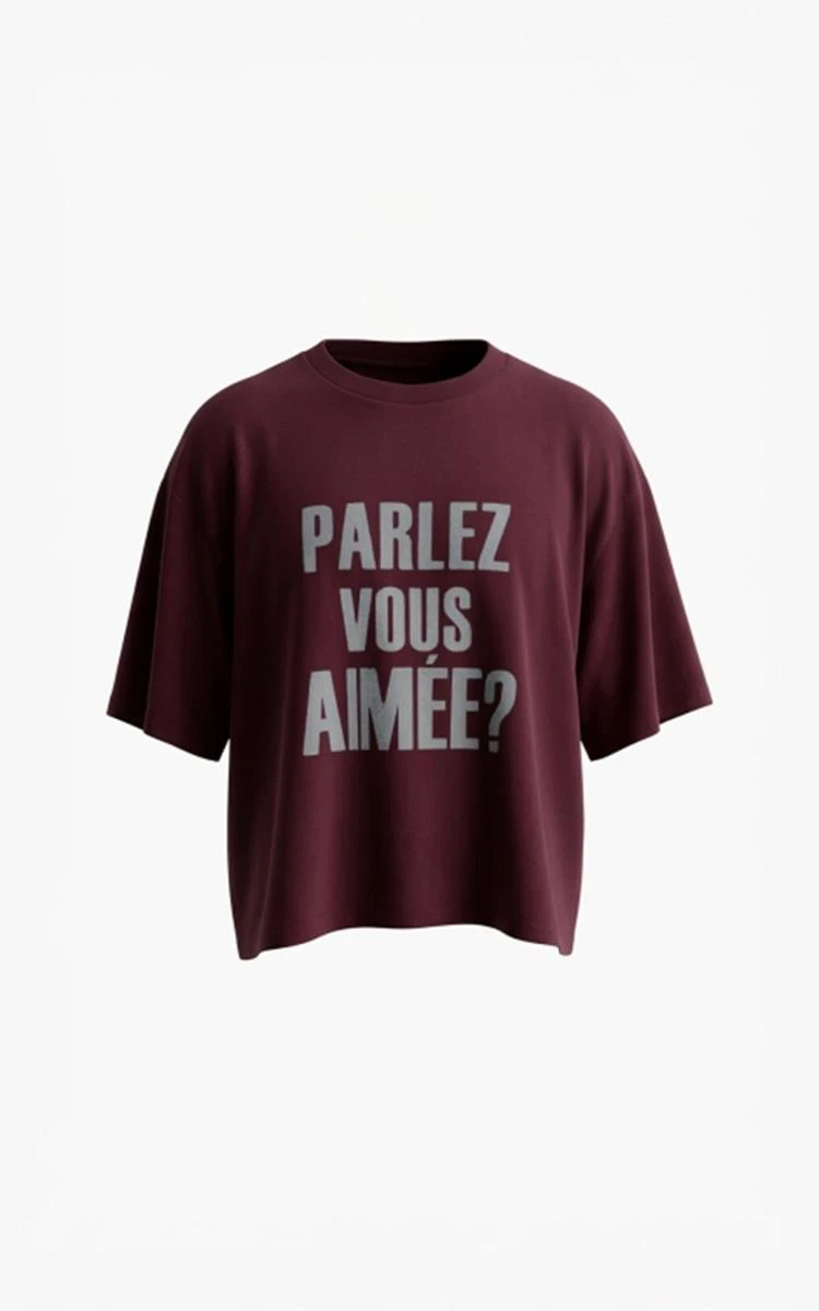 Aimée the Label T-Shirt Elara Rood 1