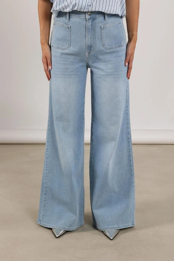 NUKUS Jeans Scarlet Blauw 1