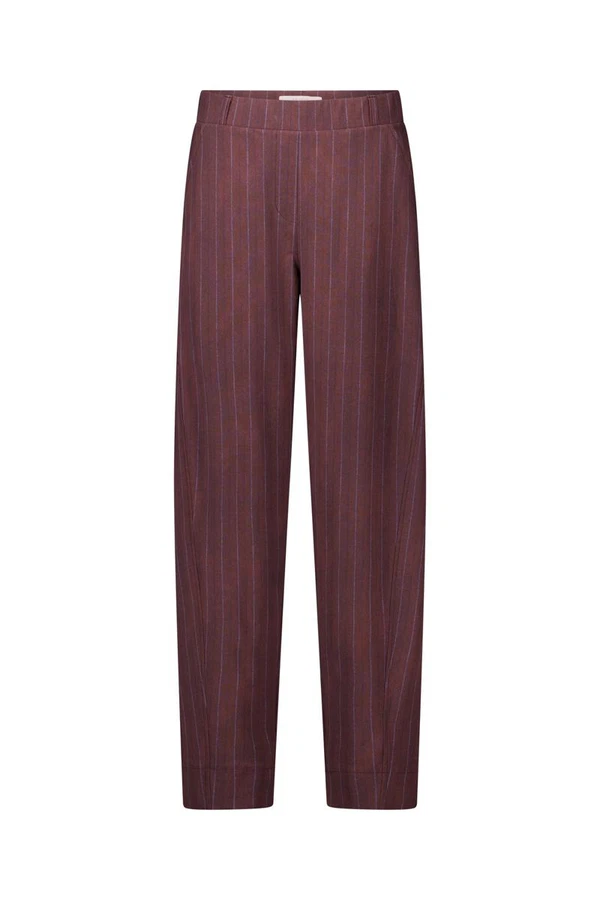 Studio Anneloes Pantalon Marlise stripe tr Bruin 1