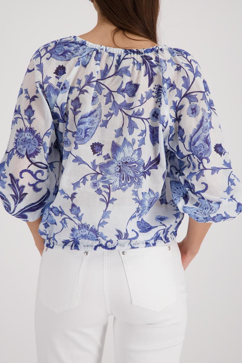 Monari Blouse 410524 Blauw 5