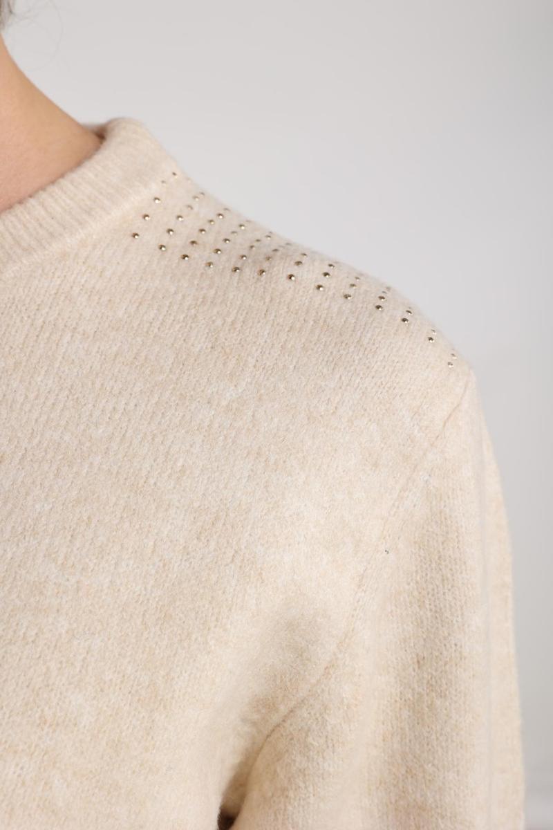 NUKUS Trui Kate Beige 5