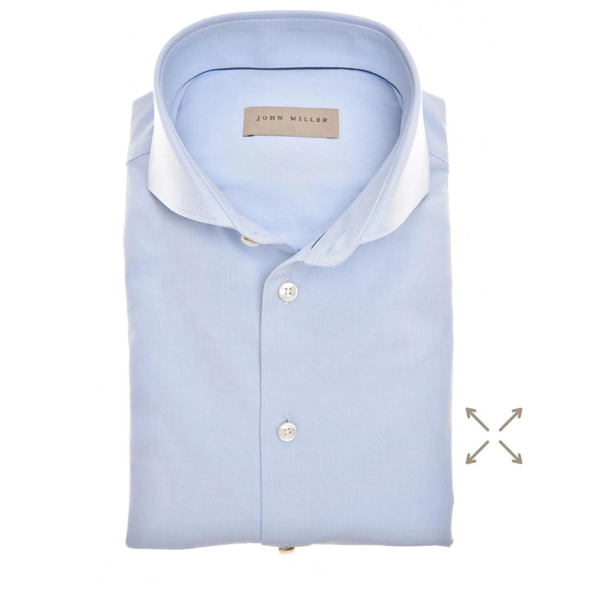 John Miller Overhemd 5346517 Blauw 1