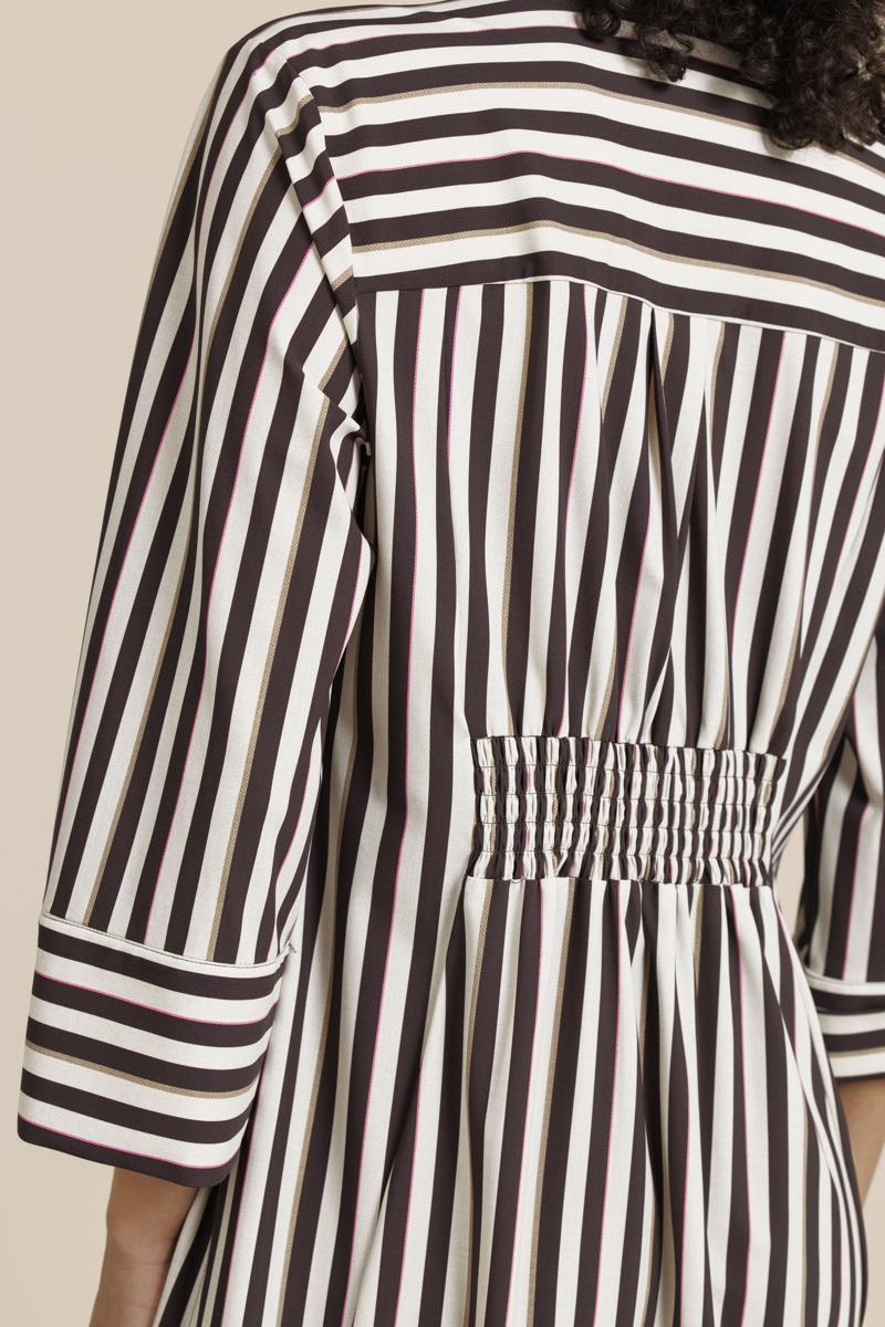 Studio Anneloes Jurk Soof stripe dress Bruin 3