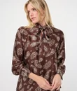 EsQualo Blouse F26.14505 Bruin 6
