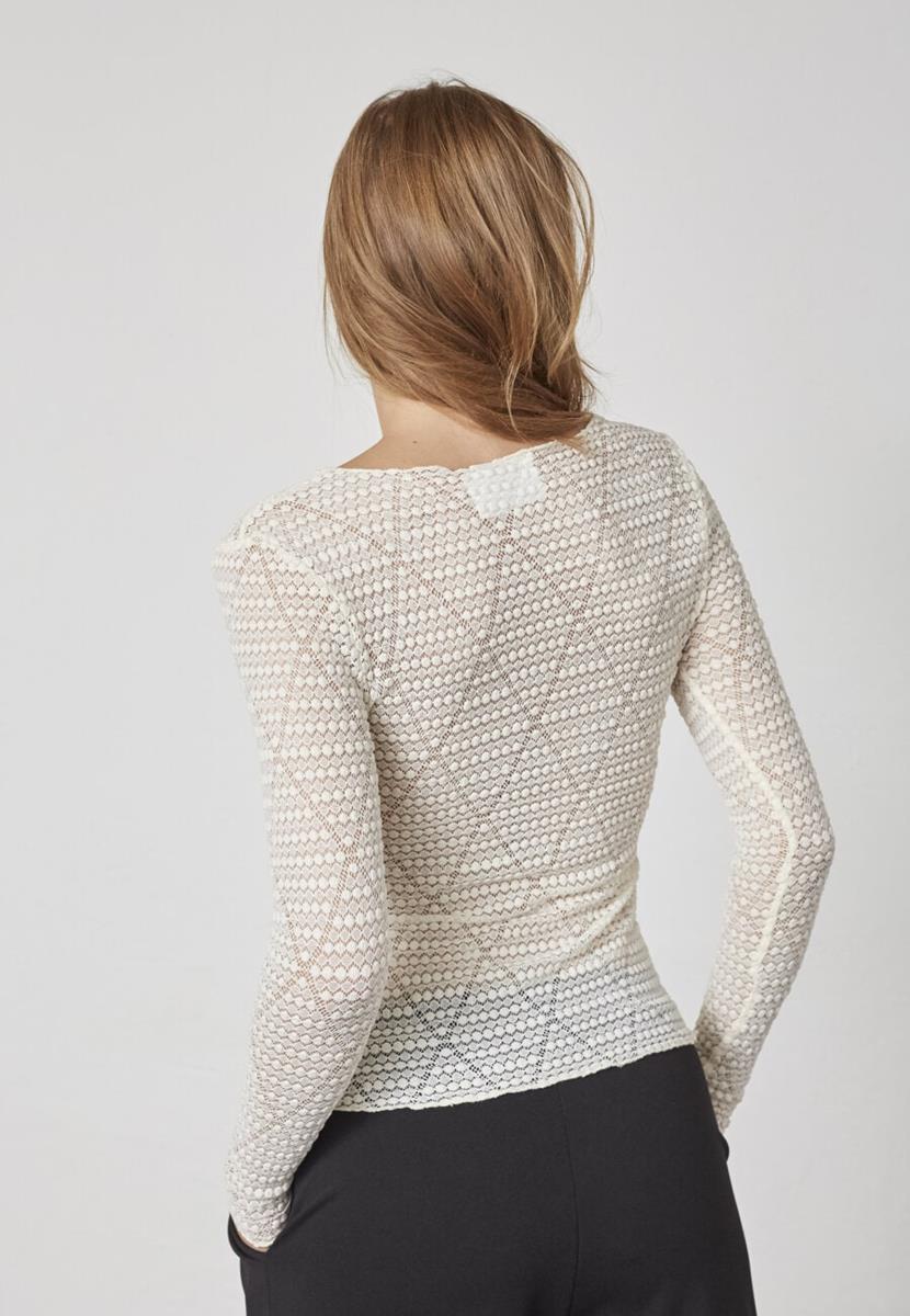 Sisters Point Top Velka-ls Off-White 3