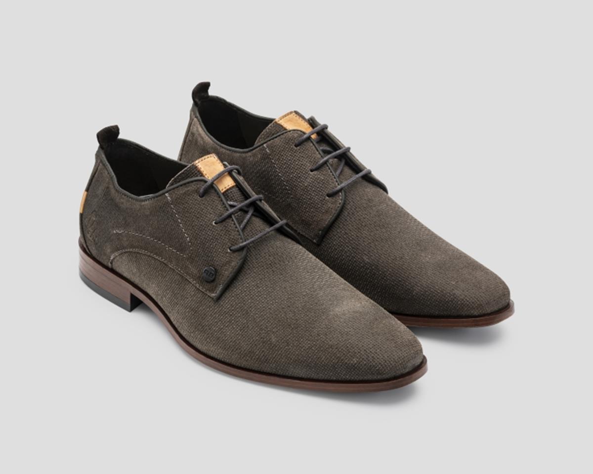 REHAB Veterschoenen Greg Wall Suede Grijs 1