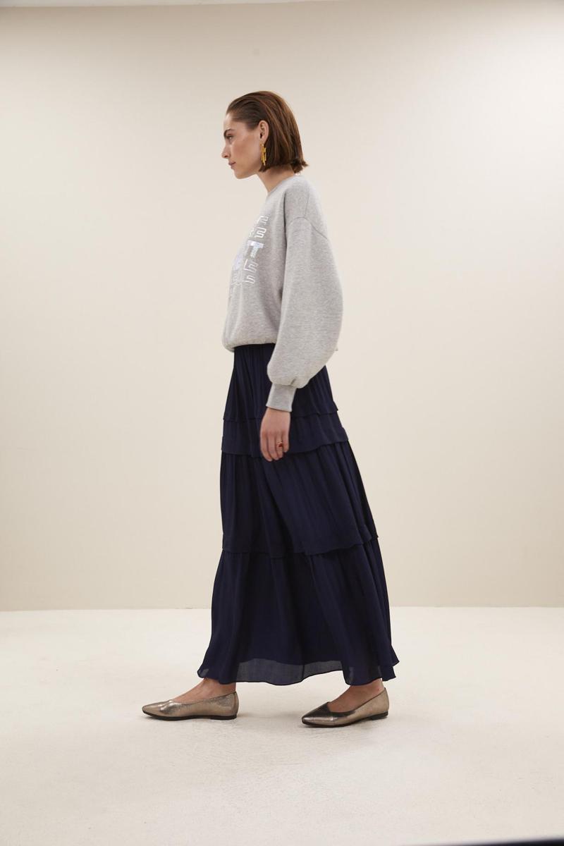 By-Bar Sweater Bibi Nights Sweat Grijs 4
