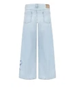 Cambio Jeans Palazzo Cropped Blauw 4
