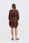 Jansen Amsterdam Jurk Polly Bruin 3
