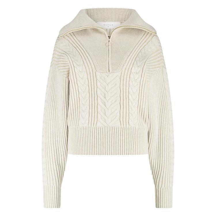 NUKUS Trui Clair Beige 2