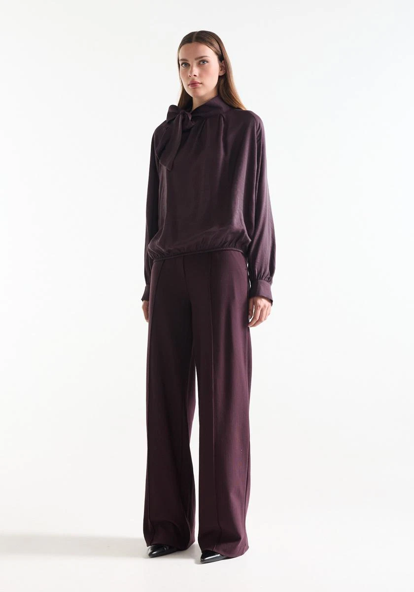 Jansen Amsterdam Blouse IRIS W26.4 Paars 3