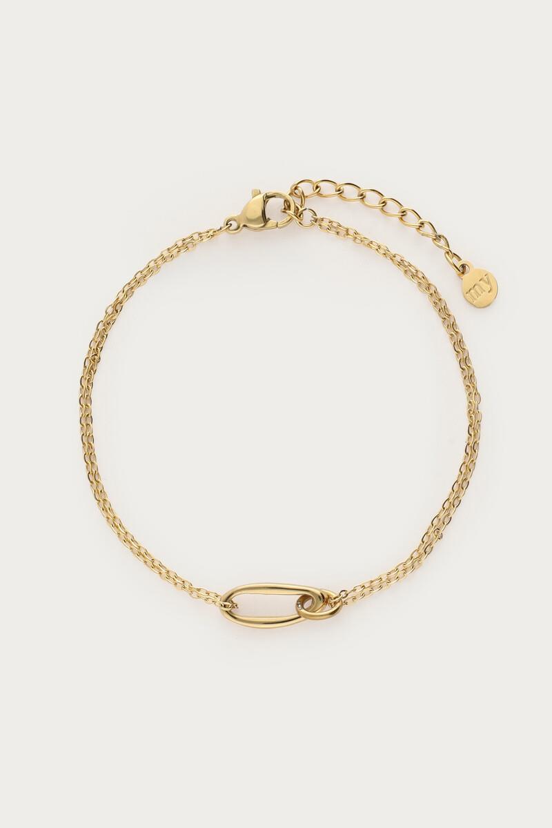 My Jewellery Armband MJ14803 Goud 1