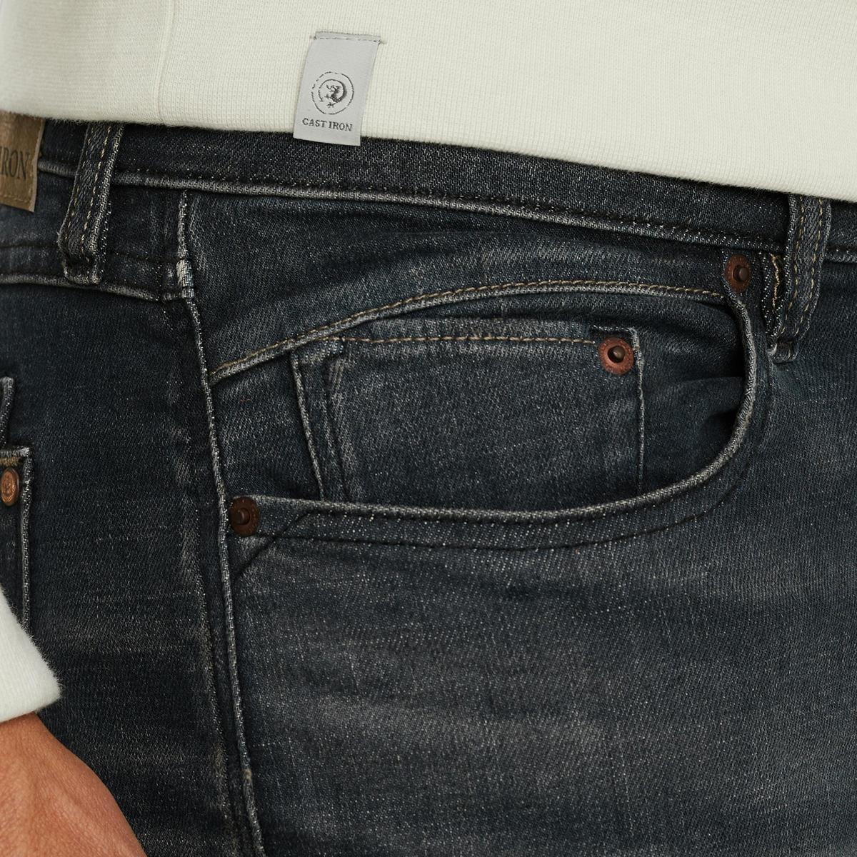 Cast Iron Pantalon CTR240 Blauw 5