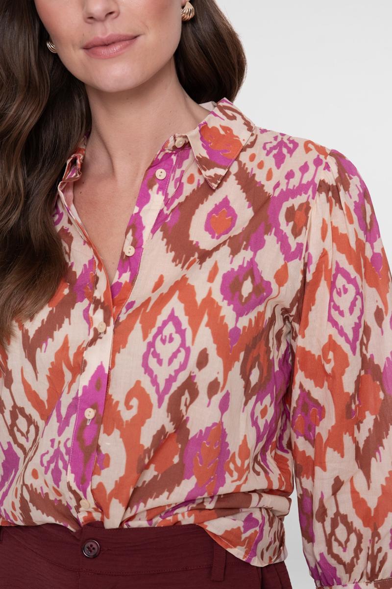 Geisha Blouse 63207-20 Oranje 6