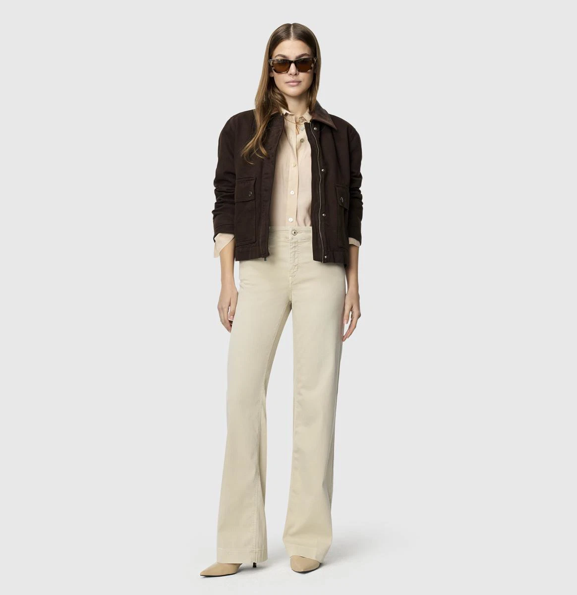 MAC Jeans Dream Wide 5441-00-0351L Beige 1