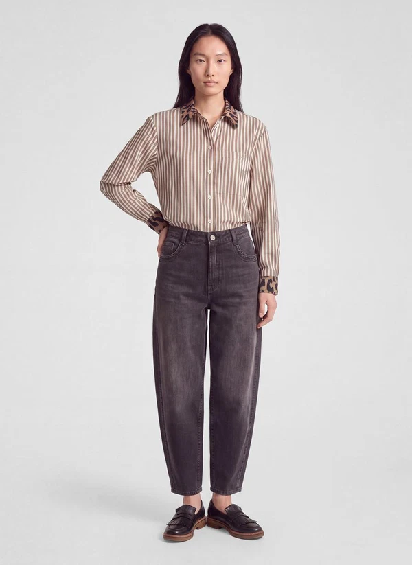 Rabe Blouse 57-123103 Taupe 1