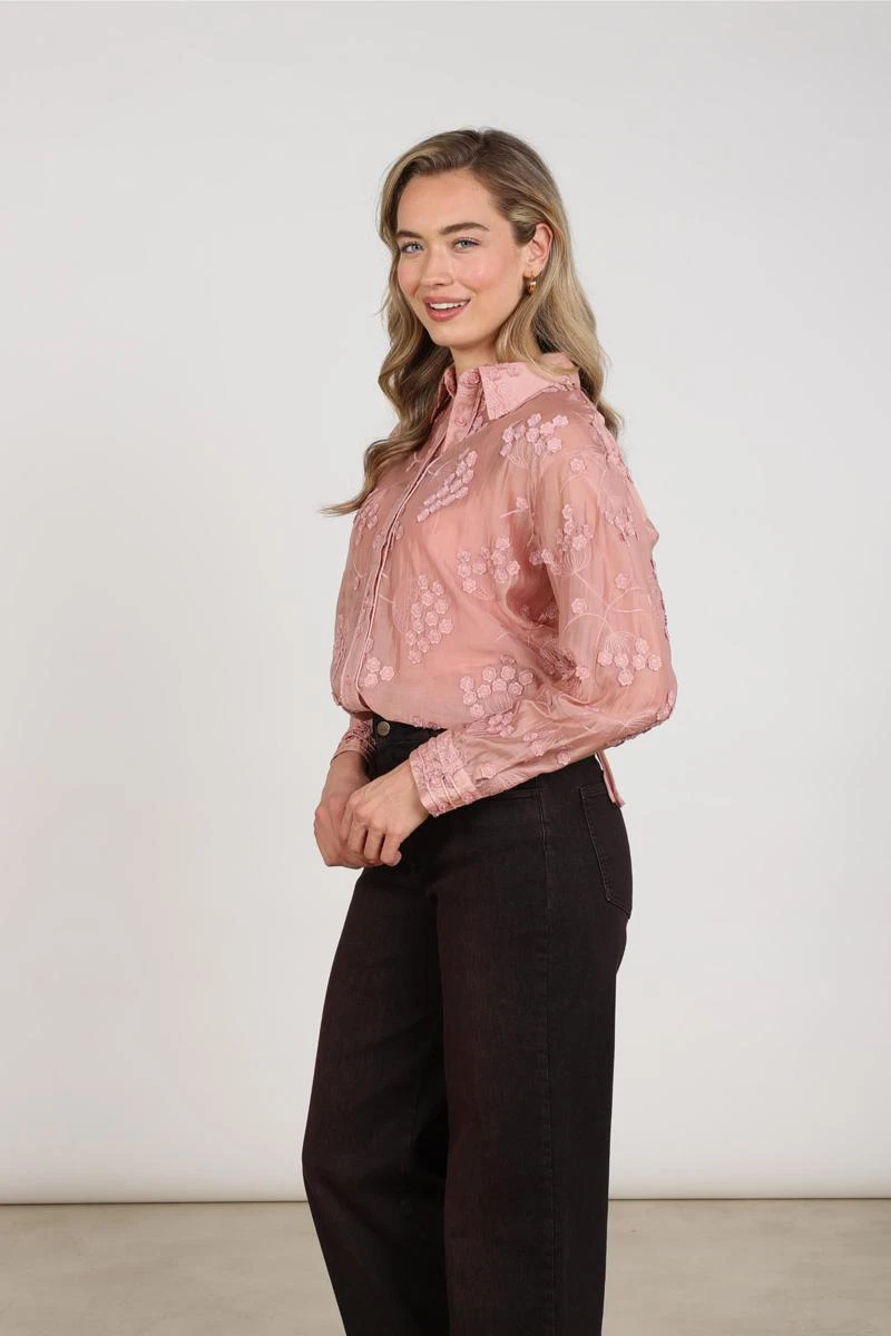 NUKUS Blouse NKF02177 Roze 3