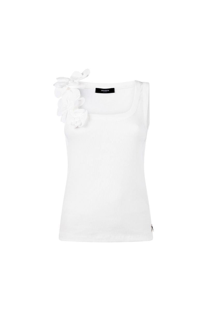 Jansen Amsterdam Top Rhode Wit 2