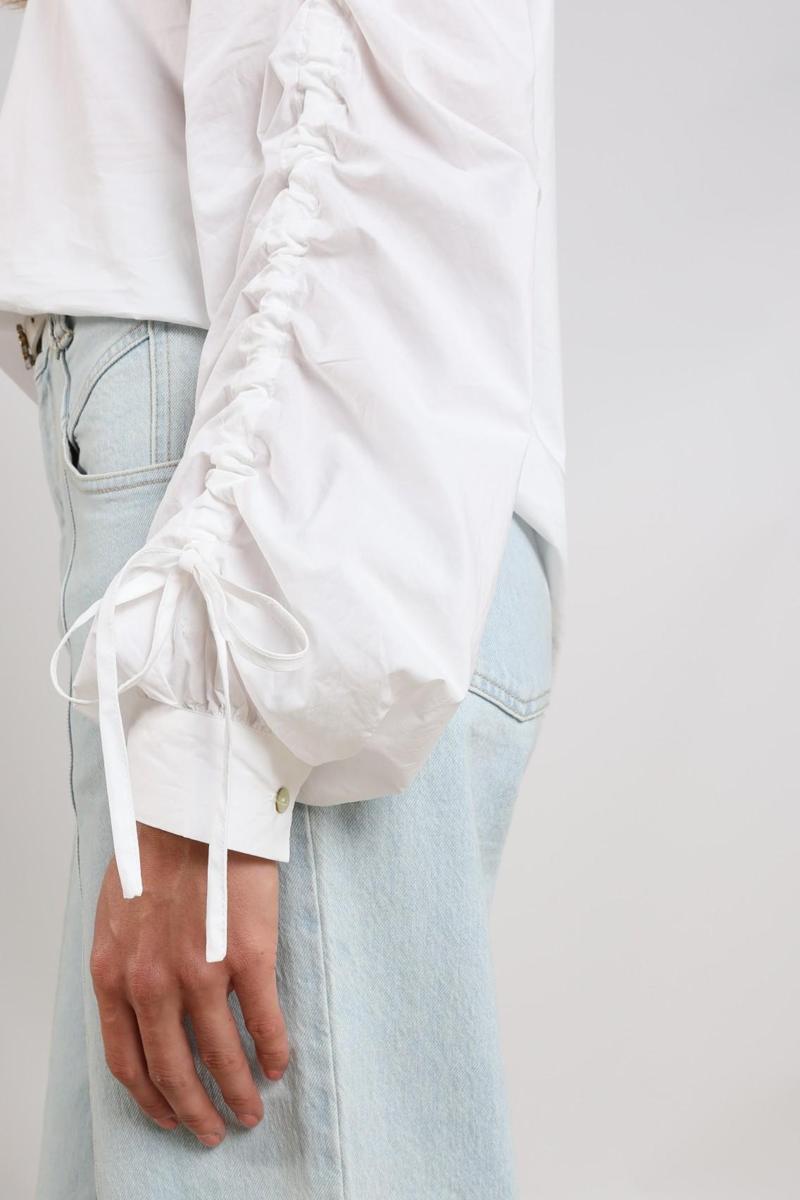 NUKUS Blouse Rosa Off-White 4