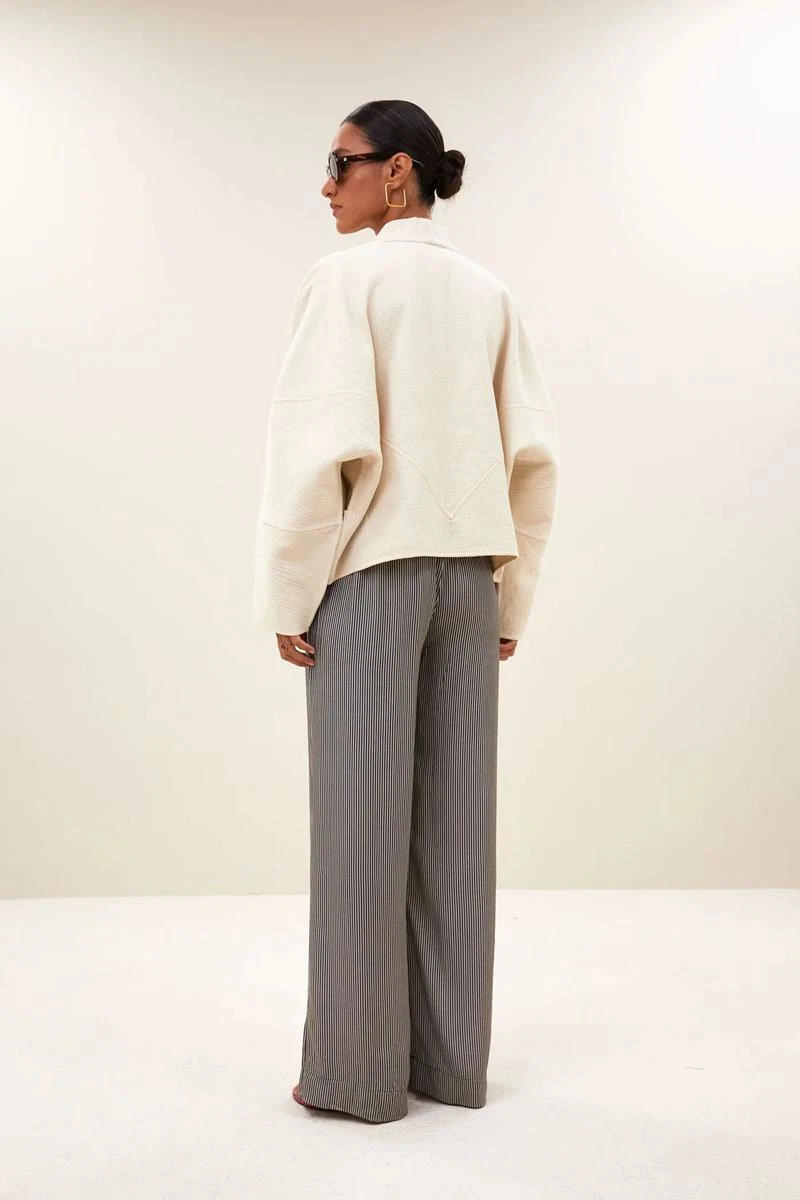 By-Bar Blazer Flora Off-White 3