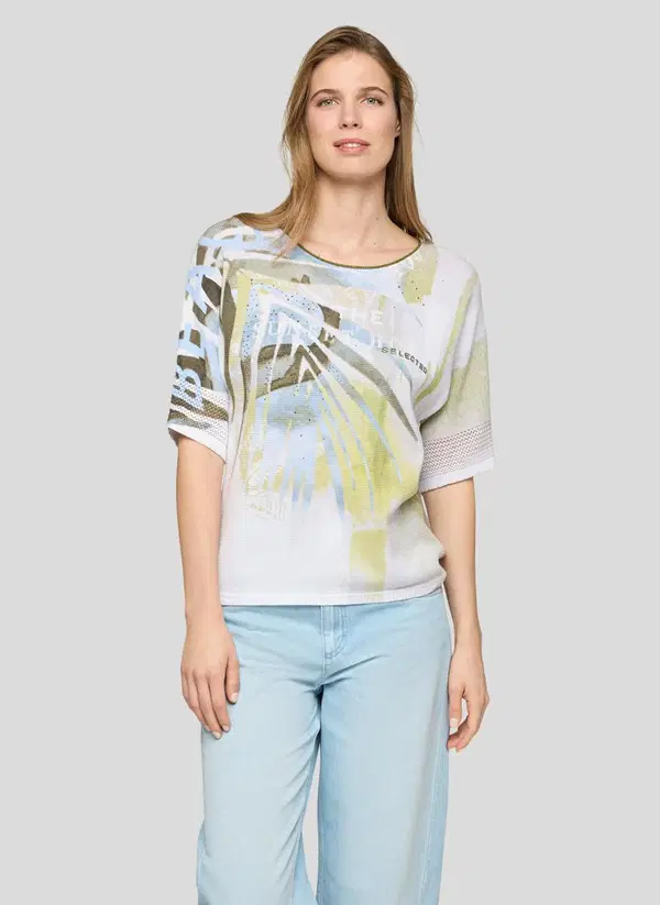 Rabe T-Shirt 56-122611 Off-White 1