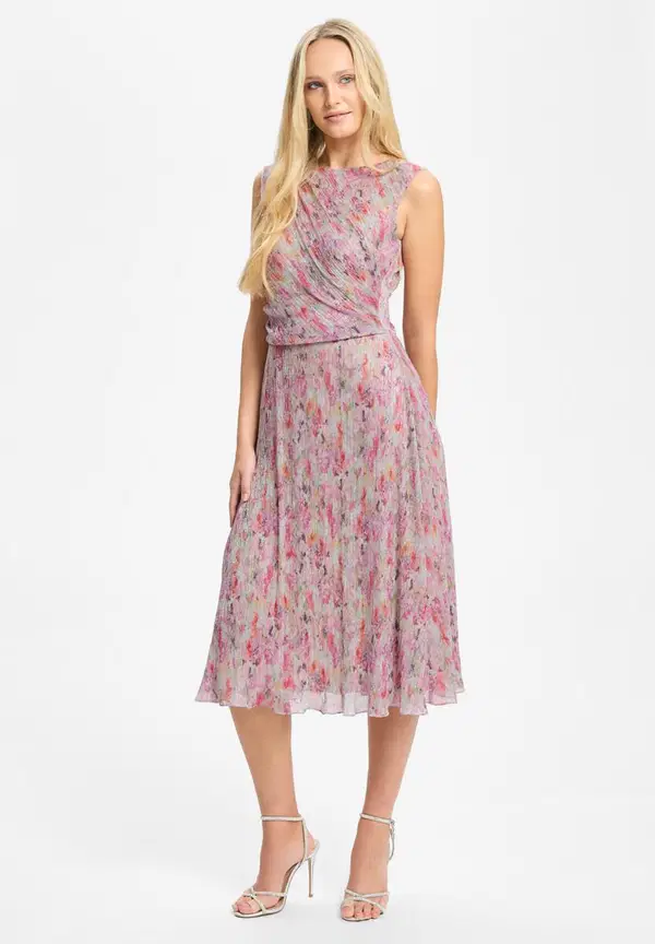 SWING Jurk 5AK19000 Roze 1