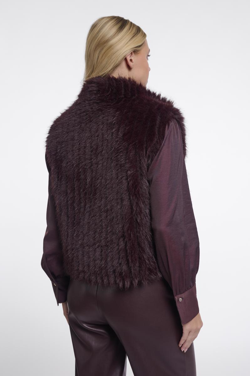 Rino & Pelle Bodywarmer Dava.7002611 Paars 2