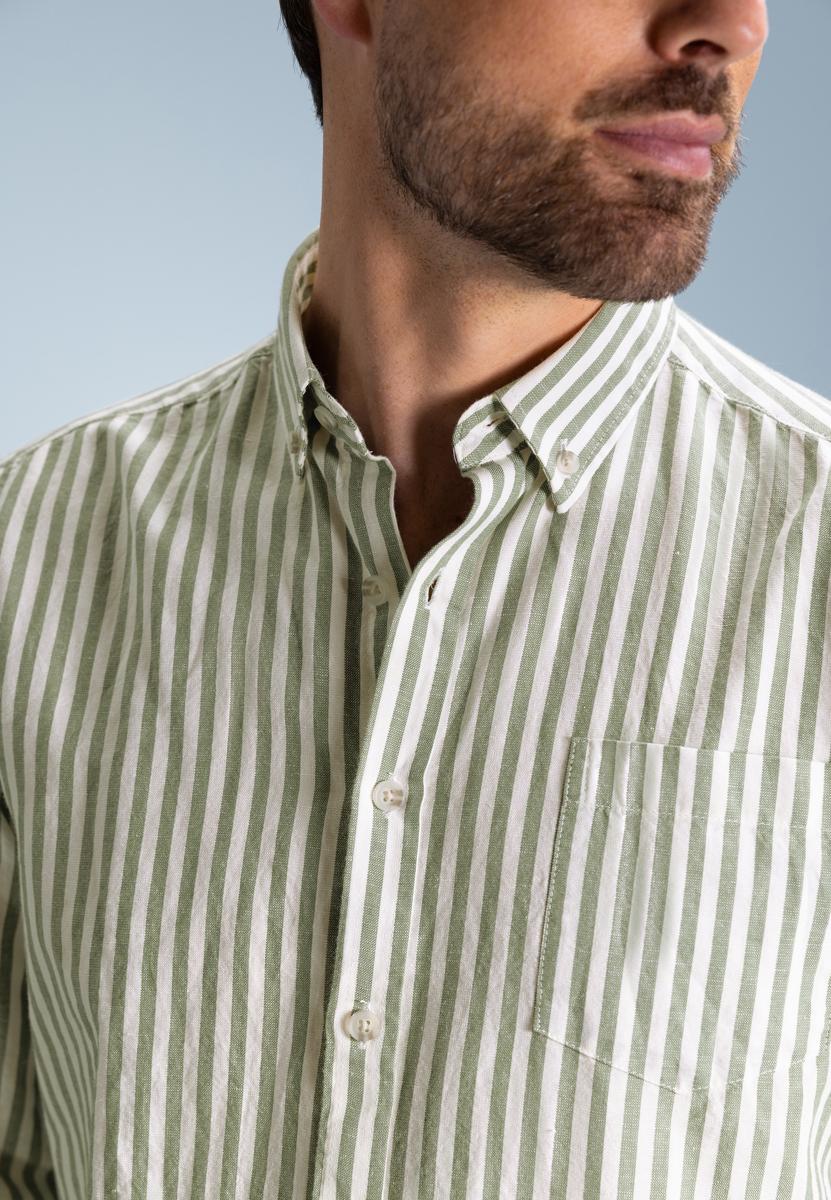BlueFields Overhemd 21236040 Groen 6