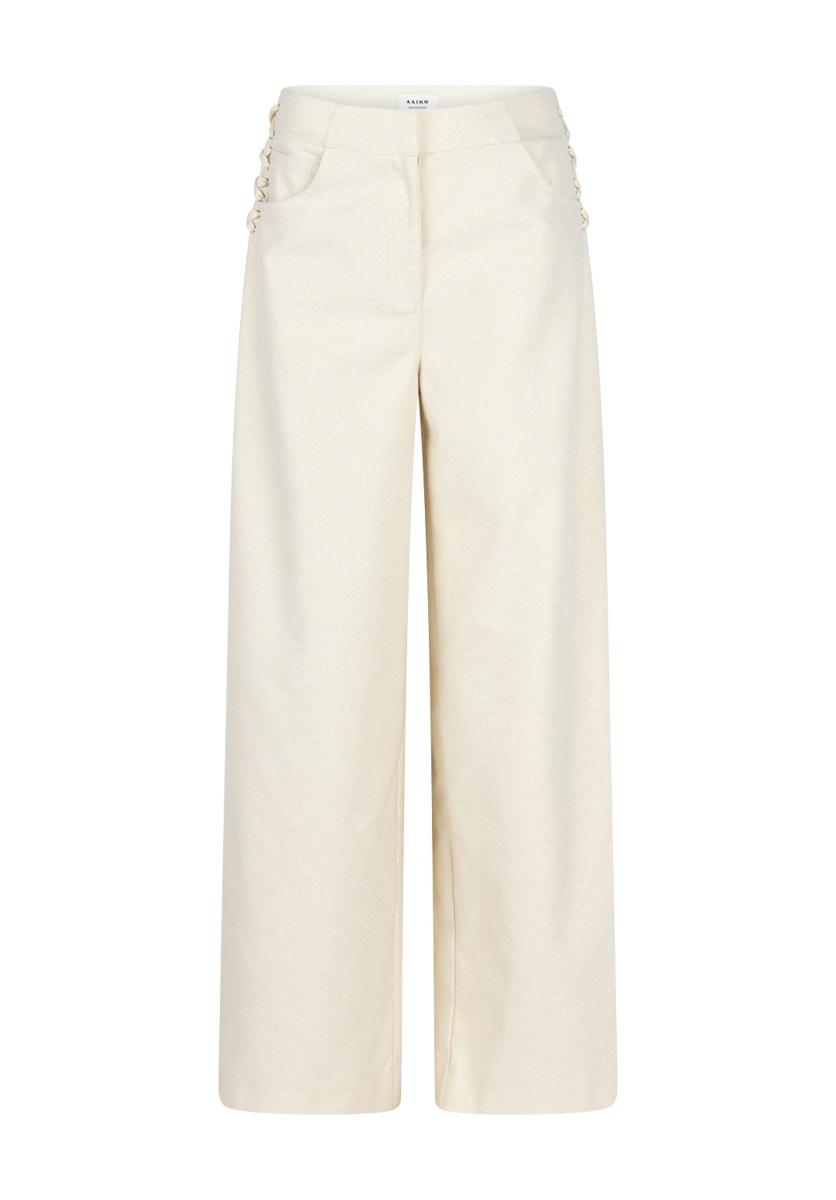 Aaiko Pantalon NORE LACING CO 54 Off-White 1