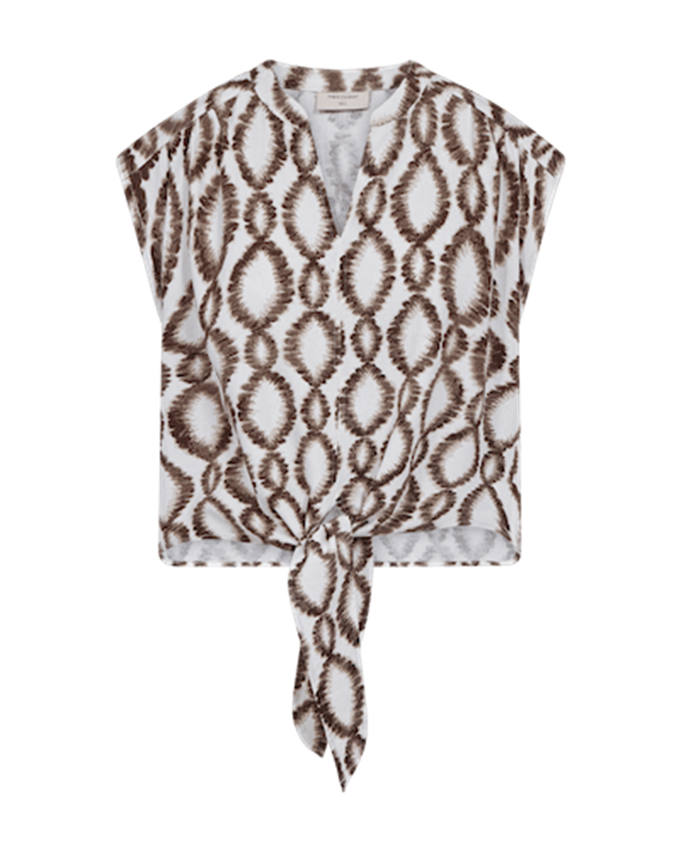 Freequent Blouse Lavisco Bruin 1