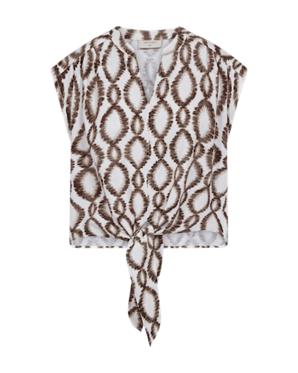 Freequent Blouse Lavisco Bruin 1