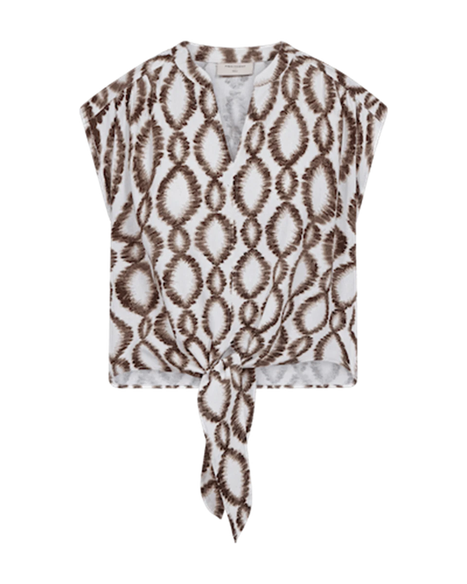Freequent Blouse Lavisco Bruin 1