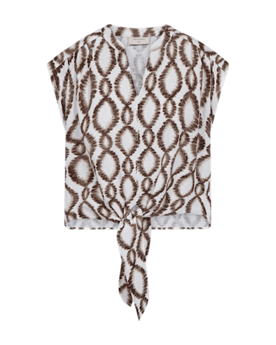 Freequent Blouse Lavisco Bruin 1