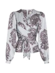 Neo Noir Blouse Rista Blauw 2