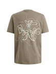 Cast Iron T-Shirt CTSS2605587 Paars 4