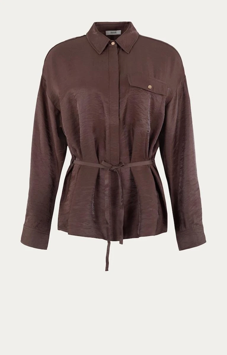 Anna Blouse 80a05-03836 Paars 2