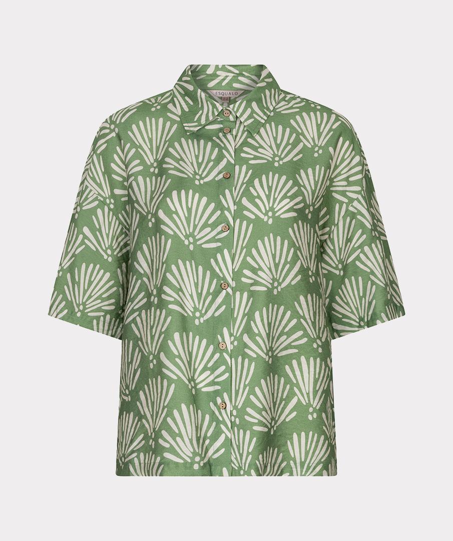 EsQualo Blouse HS26.14211 Groen 2