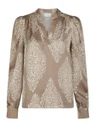 Neo Noir Blouse Rosslyn Paisley Taupe 2