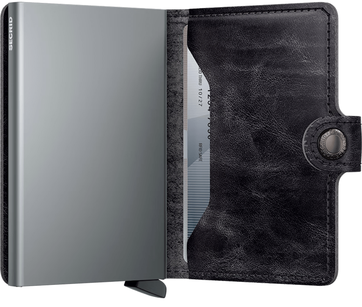 Secrid Miniwallet Dutch Martin Grey Zwart 2