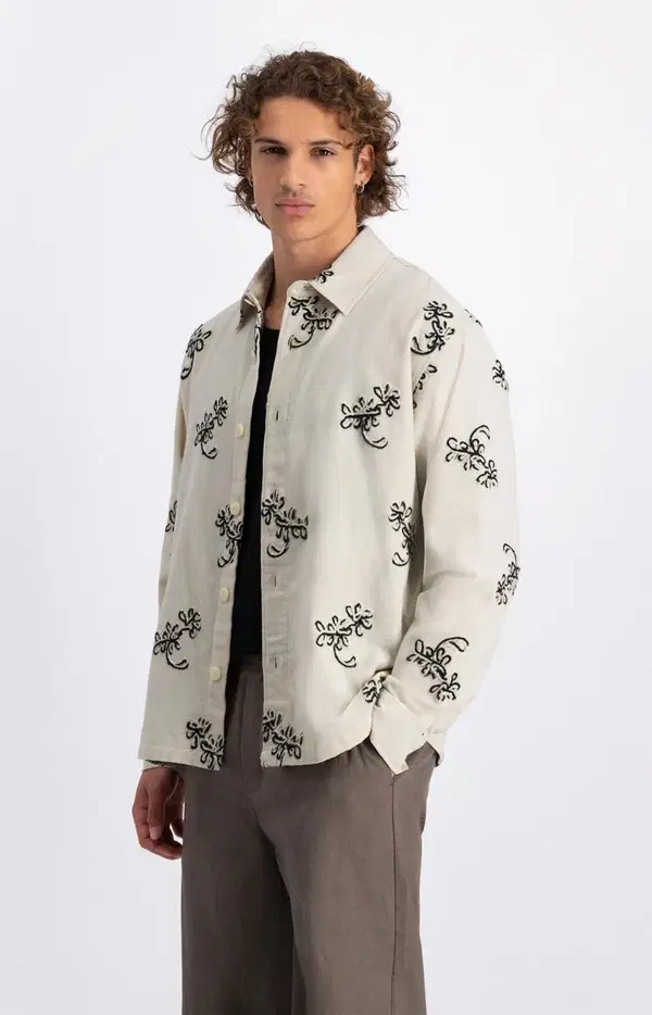 Law of the Sea Overshirt Haddock Off-White 1