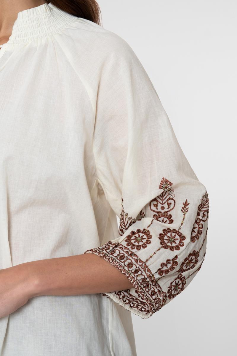Geisha Blouse 63434-26 Off-White 6