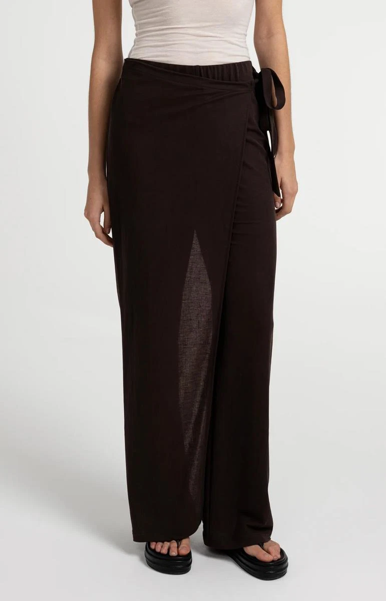 YAYA Pantalon 01-309199-606 Bruin 1