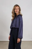 NUKUS Blouse Elly Blauw 5