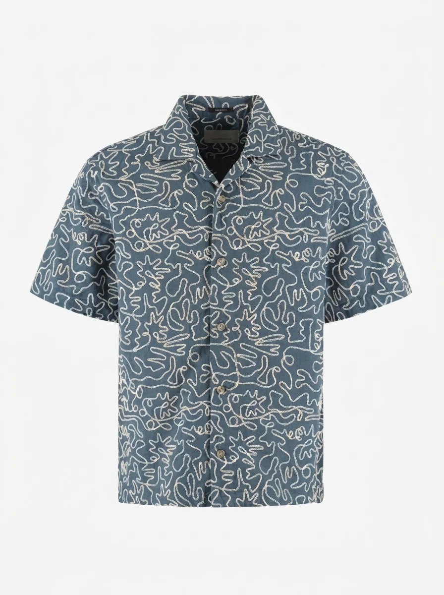 Dstrezzed Overhemd Leo Blauw 1